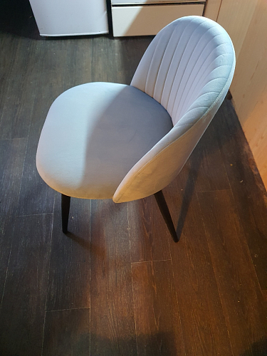 Стул на металлокаркасе Gabi 1 light purple / black фото покупателя 321