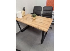 Стол Лота Лофт 120 25 мм сабия / черный матовый фото покупателя 163