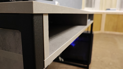 Письменный стол Леон Лофт дуб делано светлый / белый матовый фото покупателя 94