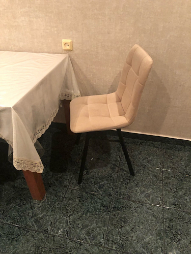 Стул на металлокаркасе Чилли черный / зеленый фото покупателя 1044