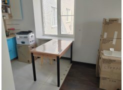 Стол Оригон файерстоун / черный матовый фото покупателя 10