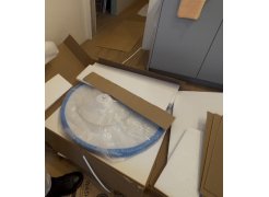 Стол Тулип 90х73 дуб вотан / белый фото покупателя 78