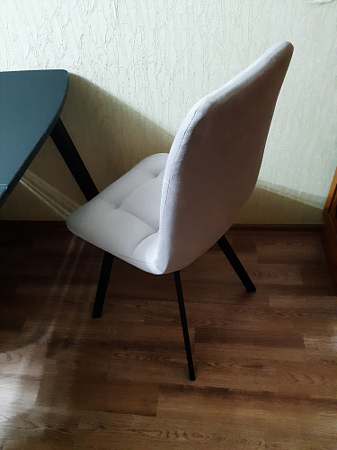 Стул на металлокаркасе Чилли зеленый / черный фото покупателя 1353