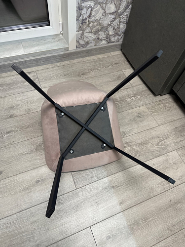 Стул на металлокаркасе Челси К бирюзовый / черный фото покупателя 129