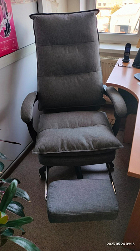 Компьютерное кресло Rapid серое фото покупателя 28