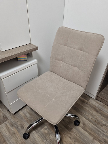 Компьютерное кресло One/Ван флок серый 29 фото покупателя 23