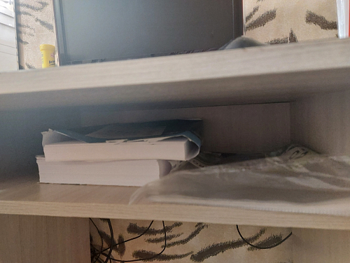 Стол письменный Бриз МДФ волна лайм / ясень светлый фото покупателя 185