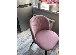 Стул на металлокаркасе Gabi gray / black фото покупателя 45