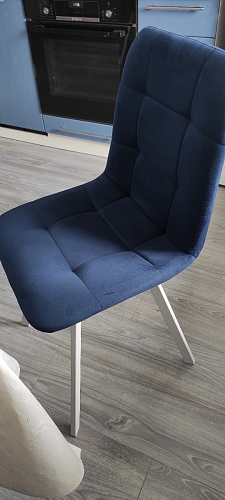 Стул на металлокаркасе Чилли бирюзовый / черный фото покупателя 65