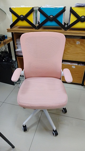 Компьютерное кресло Konfi pink / white фото покупателя 135