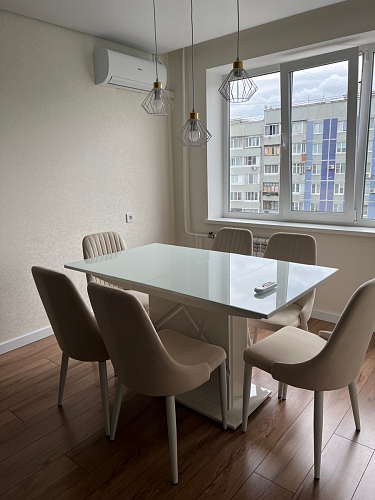 Стул на металлокаркасе Kora dark gray / black фото покупателя 45