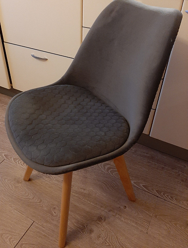 Деревянный стул Bonuss black / black фото покупателя 24