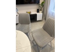 Стул на металлокаркасе Вейв темно-серый / черный фото покупателя 259