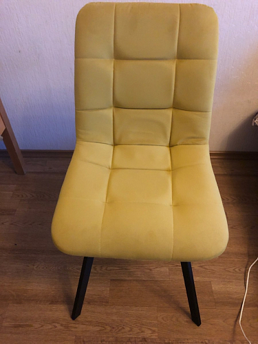 Стул на металлокаркасе Чилли зеленый / белый каркас фото покупателя 256