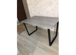 Стол Лота Лофт 140 25 мм черный матовый / бетон фото покупателя 106