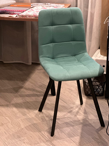 Стул на металлокаркасе Чилли К кирпичный / черный фото покупателя 149