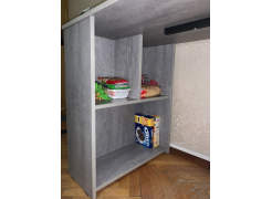 Письменный стол Битти Лофт 116х60х75 дуб вотан / черный матовый фото покупателя 59