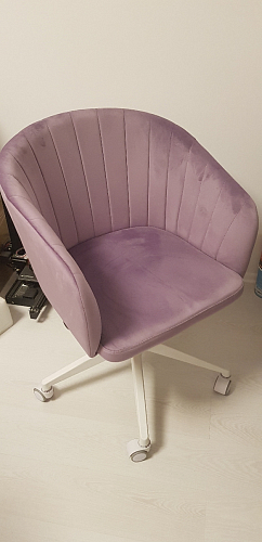 Компьютерное кресло Тибо confetti chocolate / белый фото покупателя 65