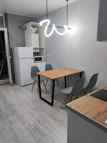 Стол Лота Лофт 120 25 мм сабия / белый матовый фото покупателя 693