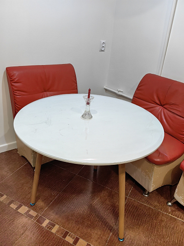 Стол Lorini 60 white / wood фото покупателя 6