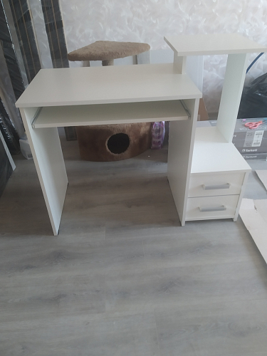 Компьютерный стол Джаз-24 левый венге фото покупателя 162