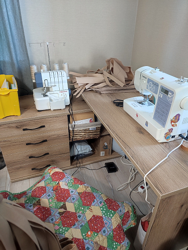 Компьютерный стол КСТ-109П правый дуб сонома / белый фото покупателя 13