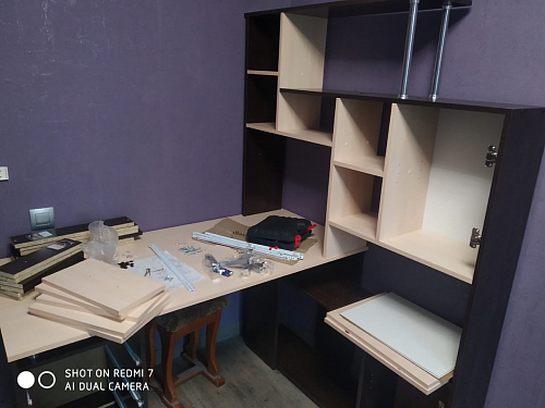 Стол компьютерный КС15 белый правый фото покупателя 30