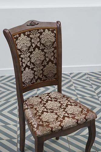 Стул Луиджи орех / шоколад из шоурума 1