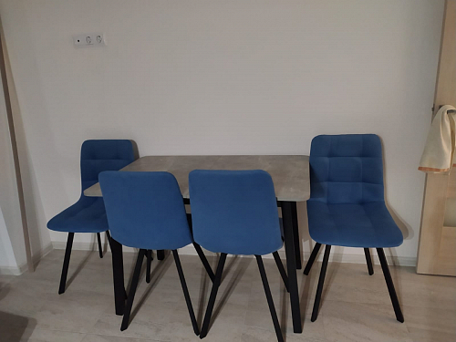 Комплект стульев Чилли 2 шт бежевый / черный фото покупателя 231