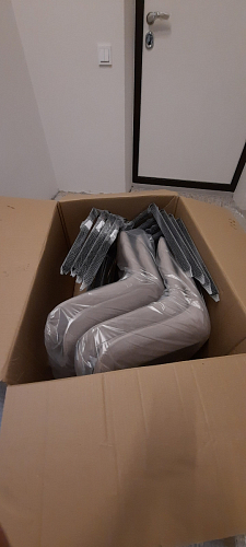 Стул на металлокаркасе Челси бирюзовый / черный фото покупателя 49