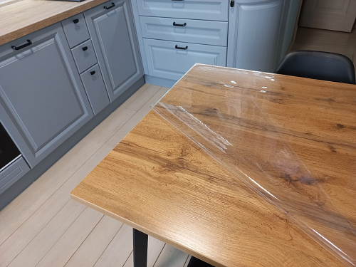 Стол Тринити Лофт 120 25 мм черный матовый / юта фото покупателя 18