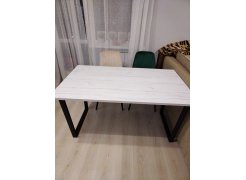 Стол Лота Лофт 120 25 мм сабия / черный матовый фото покупателя 523