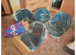 Стул на металлокаркасе Gabi green / black фото покупателя 823