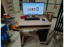 Стол компьютерный КСТ-15 Дуб сонома фото покупателя 6
