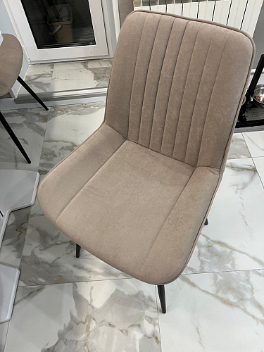 Стул на металлокаркасе Седа К кирпичный / черный фото покупателя 196