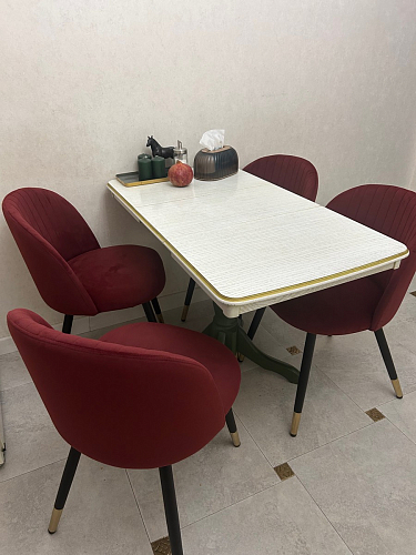 Стул на металлокаркасе Gabi gray / black фото покупателя 606