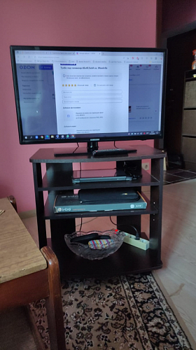 Тв-тумба TV3 венге фото покупателя 1