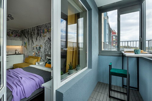 Барная стойка Дилан Лофт 120х50х90 бетон фото покупателя 131