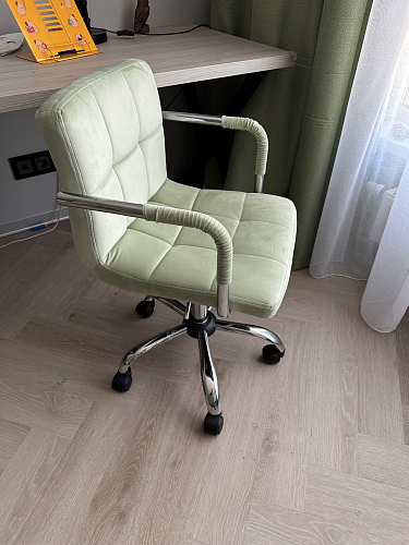 Компьютерное кресло Dobrin Terry Black чёрный фото покупателя 3