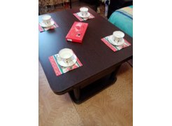 Стол-трансформер Виват дуб вотан / хром фото покупателя 16