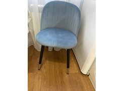 Стул на металлокаркасе Gabi 1 бежевый / черный с серебряными наконечниками фото покупателя 156