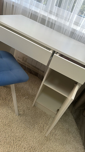 Стул на металлокаркасе Чилли темно-серый / черный каркас фото покупателя 258