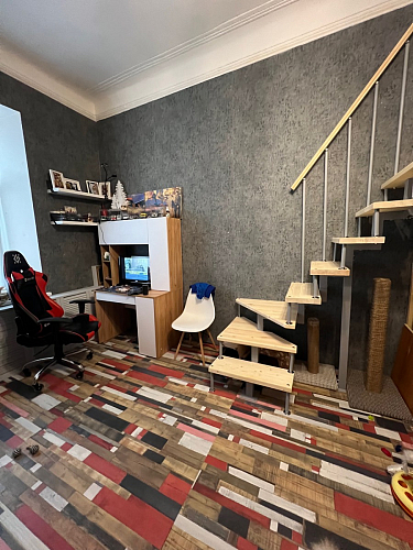 Письменный стол Комфорт 12.71 дуб золотой craft / белая аляска  - Уцененный экземпляр фото покупателя 140