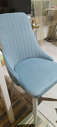 Стул на металлокаркасе Kora beige / black фото покупателя 94