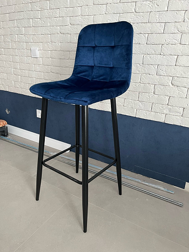 Барный стул Chio black / grey фото покупателя 6