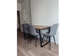 Стол Лота Лофт 120 25 мм сабия / черный матовый фото покупателя 442