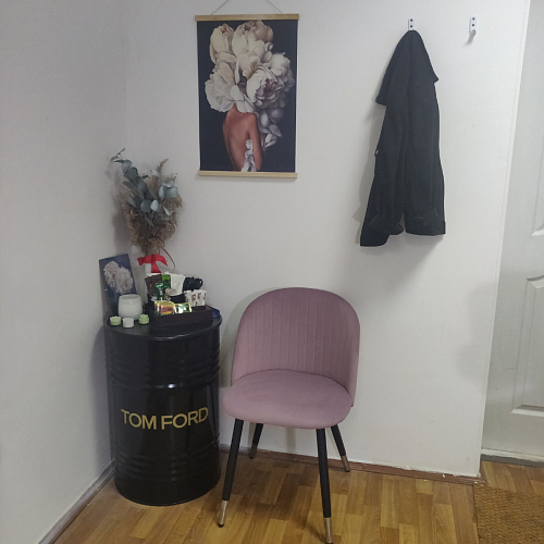 Стул на металлокаркасе Gabi latte / gold / black фото покупателя 706