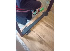 Деревянный стол Лота Лофт 120(160)х75 черный матовый / бетон светлый фото покупателя 920