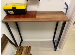 Барная стойка Дилан Лофт 120х40х90 бетон светлый фото покупателя 128