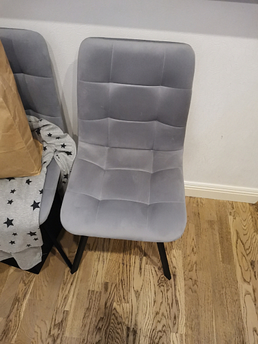 Стул на металлокаркасе Чилли бирюзовый / черный фото покупателя 1370